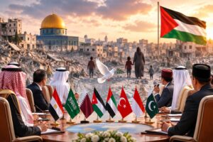 8 دول عربية وإسلامية تحذر من تعثر جهود إنهاء حرب غزة