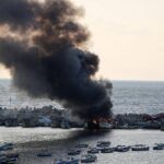 6 فلسطينيين بينهم طفل شهداء في غارة إسرائيلية على ميناء غزة