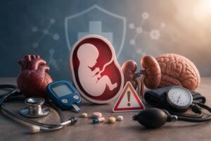 دراسة: تعدد الأمراض المزمنة يرفع مخاطر الحمل لدى النساء